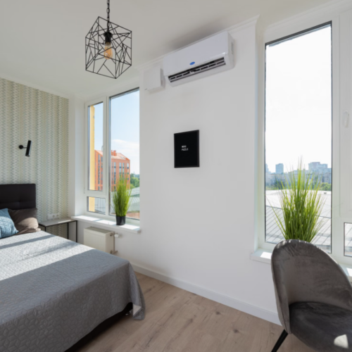 Wall-Mounted Air Conditioning Installation